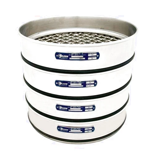 Gilson Co. Inc. Sieve, 300MM, Stainless Steel, Full Height, 63MM
