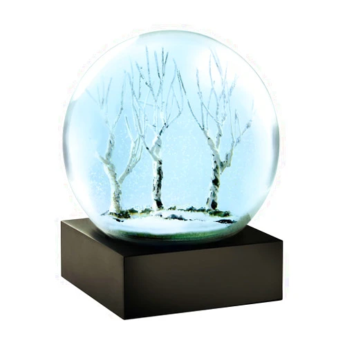 CoolSnowGlobes Blue Winter Snow Globe by CoolSnowGlobes®