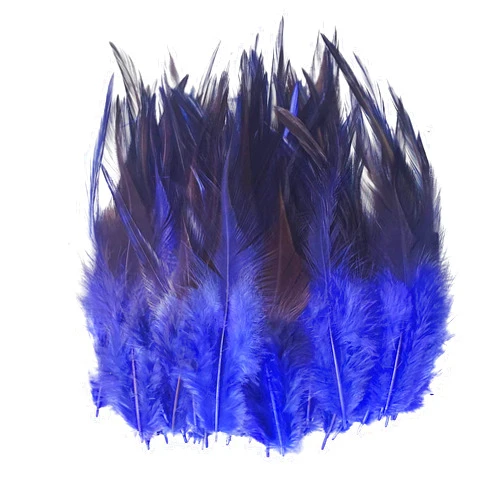 Happy Feather 200PCS Saddle Hackle Rooster Feather for Crafts, 5-7 inch Natural Pheasant Neck feathers DIY Pendant Earrings Dream Catcher