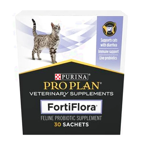 Purina Veterinary Diets Purina Pro Plan Veterinary Diets FortiFlora Cat Supplement, Box of 30