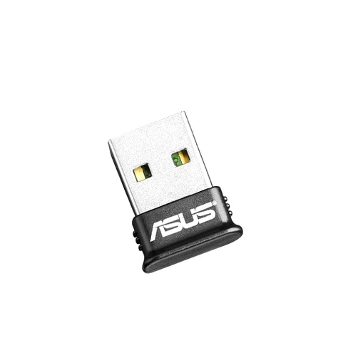 ASUS USB-BT400 USB Adapter w/ Bluetooth Dongle Receiver, Laptop & PC Support, Windows 10 Plug and Play /8/7/XP, Printers, Phones, Headsets, Speakers, Keyboards, Controllers,Black
