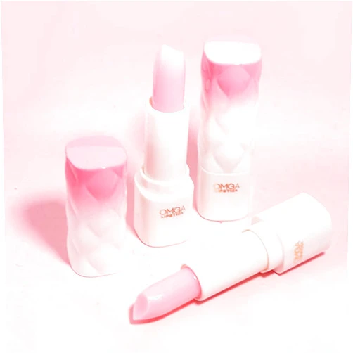 BINGBRUSH 2 Pcs Peach Color Changing Lipstick Queen,PH Mood Long Lasting Labiales Lip Gloss Korean Magic Lip Stain Matte Makeup Jelly Crystal Lipstick Set for Women