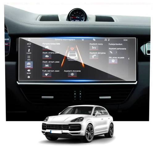 Ruiya 2019-2023 Porsche Cayenne Screen Protector for Cayenne 12.3