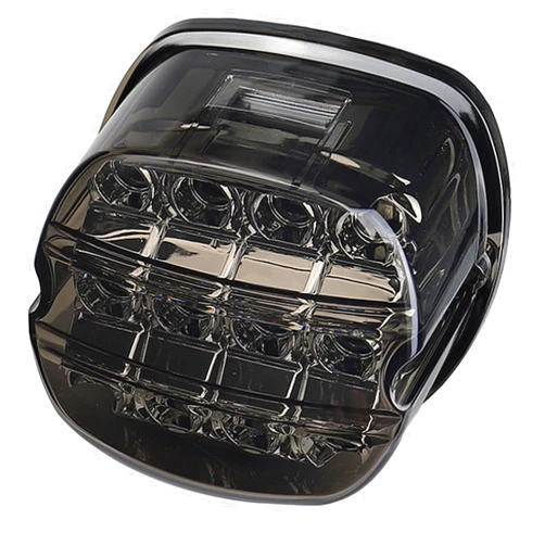 Atubeix Black Strobing LED Tail Light Upgrade HD Tail Lights Assemblies for Harley Dyna Road King Electra Glide Street Bob Touring, harley davidson parts, led lights for motorcycles（Black）