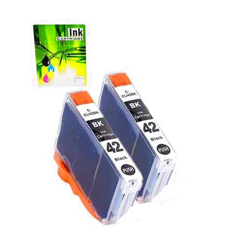 NEXTPAGE CLI-42 Black Ink Cartridge Compatible Replacement for CLI42 CLI 42 Black Ink Cartridges Use with Pixma Pro-100 Pro 100 Pro-100S Printer, Pixma Pro-100 Black Ink 2 Pack