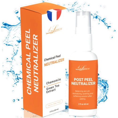 Ane Lumiere Chemical Peel for Face Neutralizer Post Peel PH balancing with chamomile and green tea extracts 2 fl oz 60 ml
