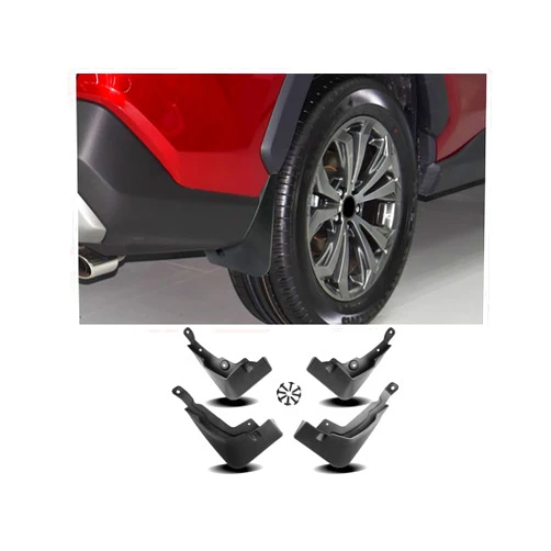 Ruiya 2025 RAV4 Mud Flaps Splash Guards for 2025 Toyota RAV4 Accessories No Drilling/Tape Mudflaps Wheel Liner Fenders Compatible with 2019-2023 2024 2025 Toyota RAV4 Hybrid LE/XLE/Limited/XLE Premium