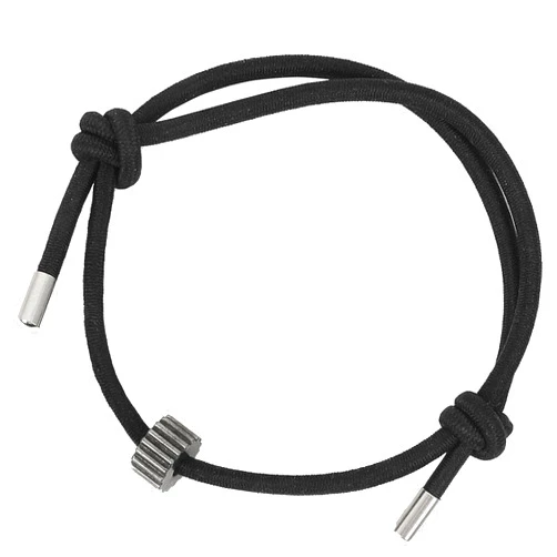 Xapwell Car Window Breaker Bracelet with Tungsten Carbide Bead ，Spring Loaded Car Tempered Glass Breaker Wrist Strap Self Rescue Tool,Portable Vehicle Safety Emergency Escape Tools,Black (1 Pack)