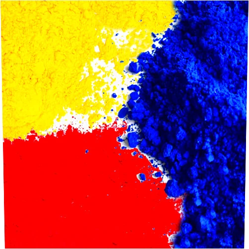 GOODTAKE 3 Colors Concrete Color Pigment, Red, Yellow, Blue Iron Oxide Powder, Concrete Pigment Powder, Grout Colorant, Color Dye for Cement Clay Wood Stain Putty Epoxy Resin (3 Colors)