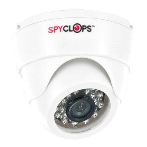 SPYCLOPS SPY-MINIDOMEW2P CCD Pasi Mii Dome Camea (Whie)