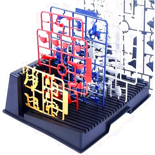 LydeLog DIY Model Shelf Stand, Plastic Parts Shelf, Placing Rack, Plastic Tool Storage Container Storage Box, Suitable for Many Types Making Accessories of Action Figures