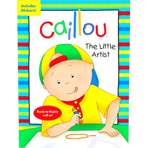 Eric Sévigny,Anne Paradis Caillou: The Little Artist: Ready-to-display wall art (Activity books)