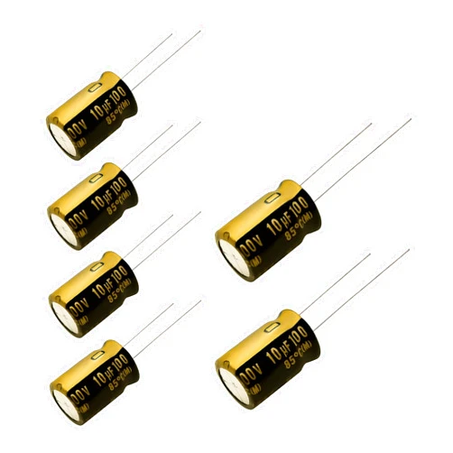 Nichicon KZ 100V 4 pcs Nichicon KZ Muse Capacitors 100V 10uf Premium Audio Grade