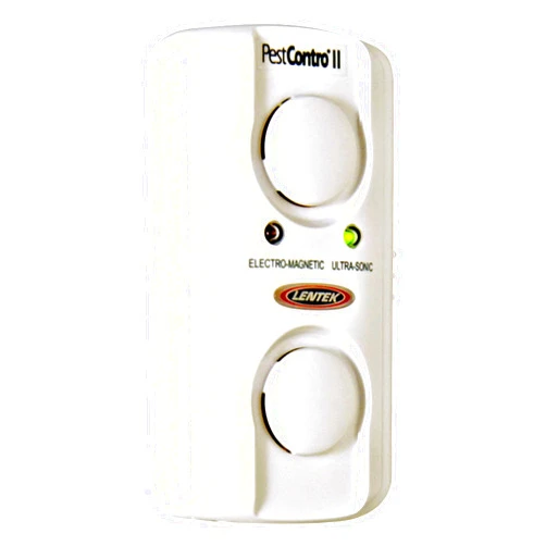 Koolatron PestContro Ultrasonic Electromagnetic Pest Repeller, Indoor Plug-in Non-Lethal Insect and Rodent Control, Twin Speaker Design, Sweep Sound Technology, Use in Kitchen Cellar Office Garage Shed Attic