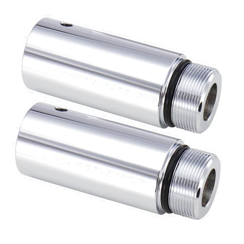 MoKitDora Fork Tube 3 inch Extensions 39mm Compatible with Harley Sportster 883 1200 XL Dyna Glide ＆ FXR, Silver