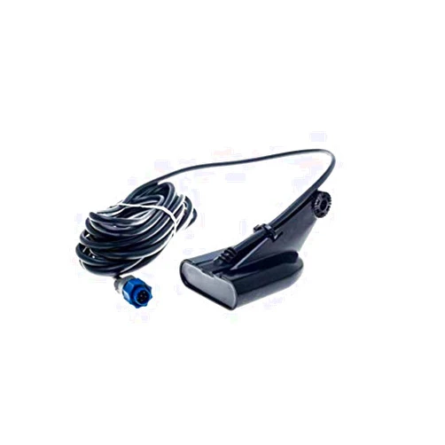 Lowrance Dual Frequency Transom Mount Transducer, Black (000-0106-77)