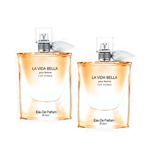 A CENTER La Vida Bella Perfume for Women Long Lasting Fragrance Eau de Parfum Floral & Sweet Women's Perfume​ Daily Used 3.4 Fluid Ounce