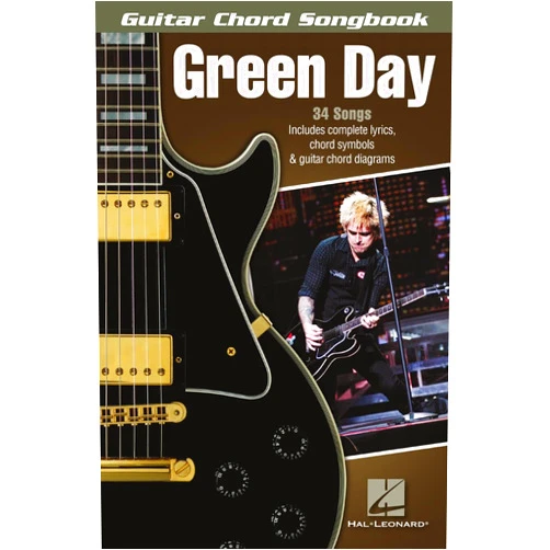 By Green Day (Artist) Green Day - Guitar Chord Songbook | 34 Songs Indudes Complete Lyrics, Chord Symbols and Guitar Chord Diagrams | Punk and Rock Classics for Guitarists | Sheet Music Songbook for Beginners and Experts