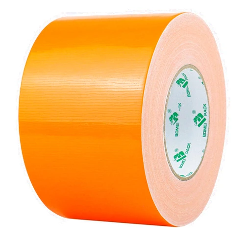 BOMEI PACK 4inch Wide Orange Duct Tape, Heavy Duty Strong Waterproof Industrial Color Duct Tape 9.0mil x 4inch x 60yds for Packing and Repairing