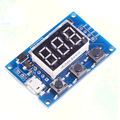 Envistia Digital 2 Channel PWM Square Wave Pulse Signal Generator Adjustable Frequency Duty Cycle 100% 1Hz-150KHz Module by Envistia Mall