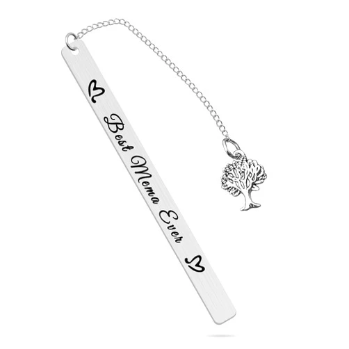 Heigebi Mother's Day Gift for Mema Best Mema Ever Bookmarks Gift for Mema Gift for Grandmother Nana Mema Gift Gift for Grammy Gift Thanksgiving Christmas Birthday Gift for Mema Gift Grandma Bookmarks