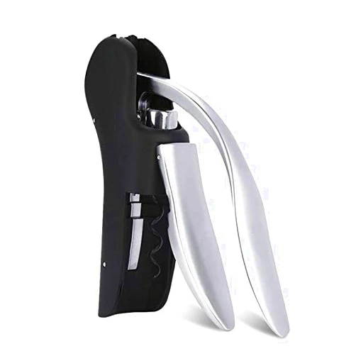 AIGOEGJJWWGGN Bottle Openers, Wine Tool Set Wine Quick Opener Bar Lever Corkscrew Convenient Bottle Openers Foil Cutter Cork Tire Drill Lifter Kit