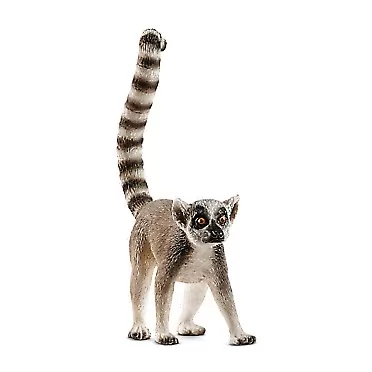 SCHLEICH Wild Life, Animal Figurine, Animal Toys for Boys and Girls 3-8 Years Old, Ring-Tailed Lemur