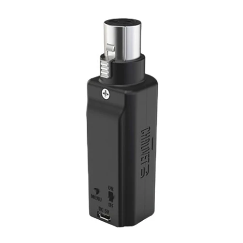 Chauvet DJ D-Fi XLR RX Wireless Compact FCC/RTTE Compliant Battery Powered Receiver with LED Indicators
