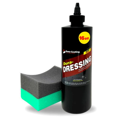 DURA-COATING TECHNOLOGY, Dressing Tire Dressing Re-Load Kit, for Tires Already Coated with Dura-Dressing - Car Tire Shine for Ultimate High Gloss Shine, Protection & Renewal - XXL 16oz Bottle