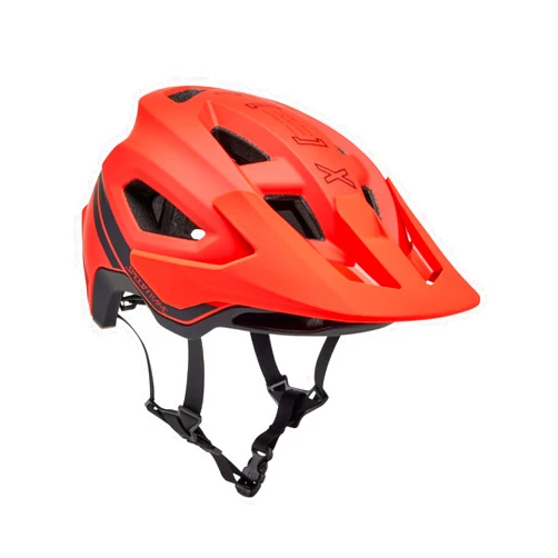 Fox Racing Speedframe Pro Mountain Bike Helmet, RACIK - Orange Flame, Large