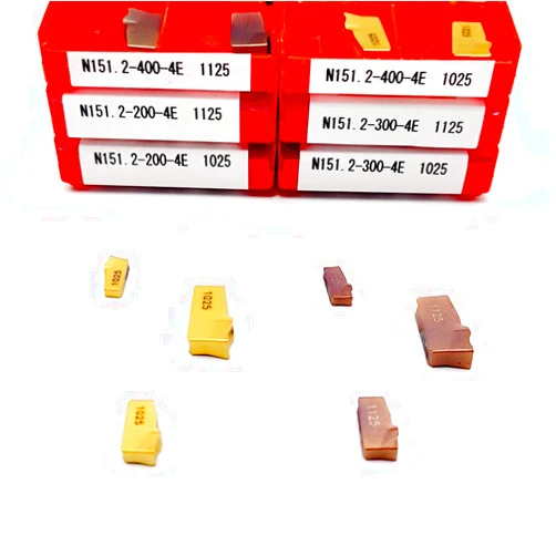 SRCGG 10Pcs N151.2-200 300 400-4E 1125 1025 Carbide Turning Tool CNC Processing Metal Lathe Parts N151.2-200 300 400 1125 1025(N151.2-300 1125)