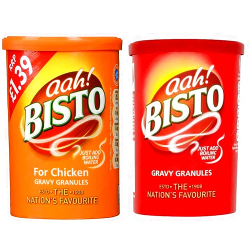 HABP GLOBAL Bisto Beef Gravy Granules and Chicken Gravy Granules 190g Combo pack