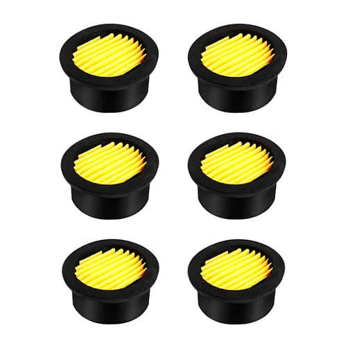 HayEastdor 6PCS Air Compressor Replacement Filter Elements for 1/2'' 1/4