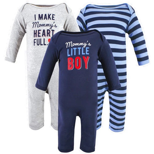 Hudson Baby baby-girls Cotton Coveralls