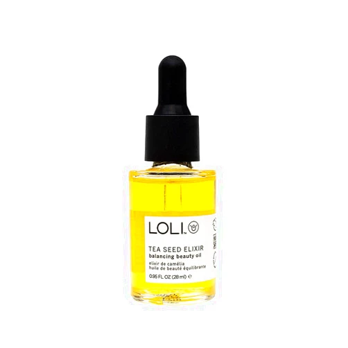 LOLI Pure. Potent. Personalized. LOLI - Organic Tea Seed Elixir Balancing Face Oil | Clean, Non-Toxic, Zero Waste Skincare (.95 fl oz | 28 ml)