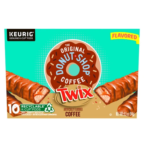 The Original Donut Shop, Shop Coffee Twix Kcups, 3.3 Ounce