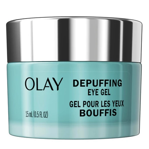 Olay Hyaluronic + Peptide 24 Gel Eye Cream, Fragrance-Free, 0.5oz (15 mL)
