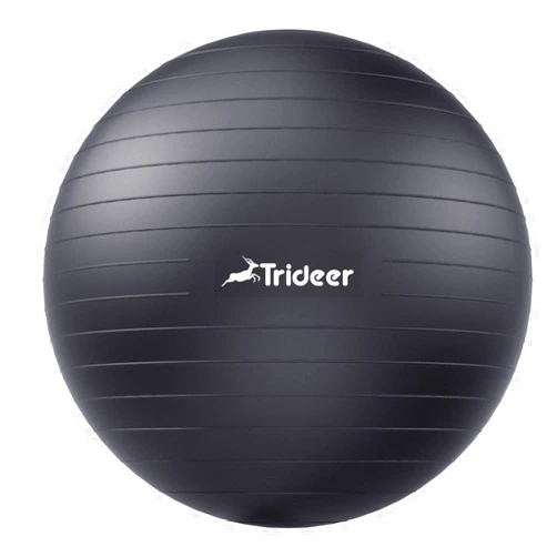 Trideer Yoga Ball Exercise Ball for Working Out, 5 Sizes Gym Ball, Birthing Ball for Pregnancy, Swiss Ball for Physical Therapy, Balance, Stability, Fitness, Office Ball Chair, Quick Pump Included