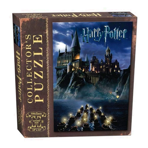 USAopoly World of Harry Potter 550Piece Jigsaw Puzzle | Art from Harry Potter & The Sorcerer's Stone Movie | Official Harry Potter Merchandise | Collectible Puzzle