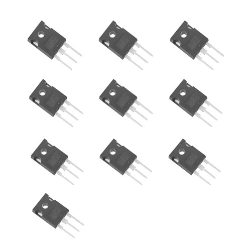 Bridgold 10pcs TIP3055 Silicon NPN High Power Ttransistor 15A 60V 90W，TO-3P.