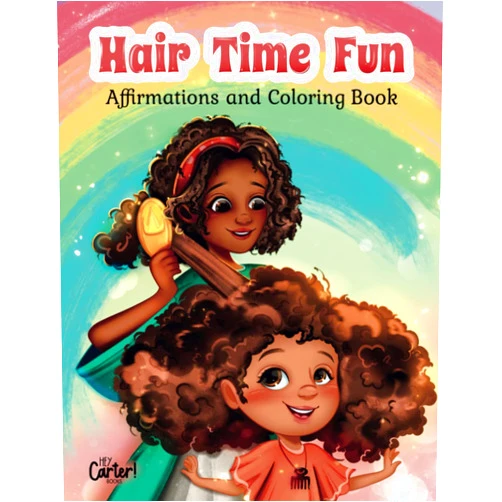 Dr. Thomishia Booker Hair Time Fun: Affirmations and Coloring Book
