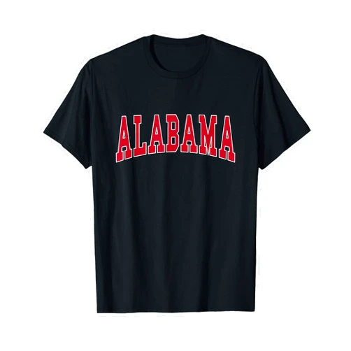 Graphic Crew Inc. ALABAMA - Throwback Design - Classic T-Shirt
