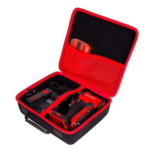 khanka Hard Storage Case Replacement for CRAFTSMAN V20 Cordless Drill/Driver Kit (CMCD700C1/CMCD701C2/CMCD710C1/CMCD711C2/CMCD711D1), Case Only