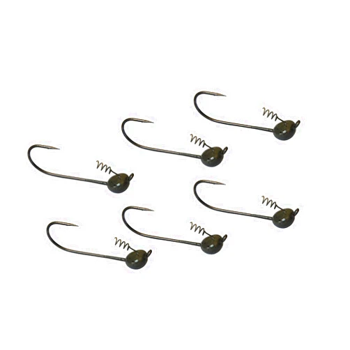 ALICHINO 6PCS Tungsten Shaky Head Jig,Tungsten Jig Head for Bass Fishing