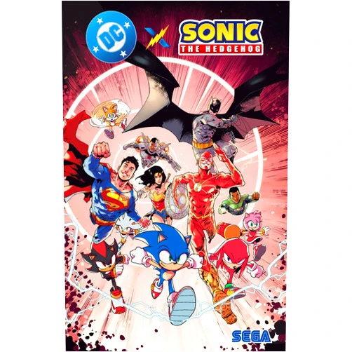By Ian Flynn (Author), Adam Bryce Thomas (Illustrator) DC X SONIC THE HEDGEHOG