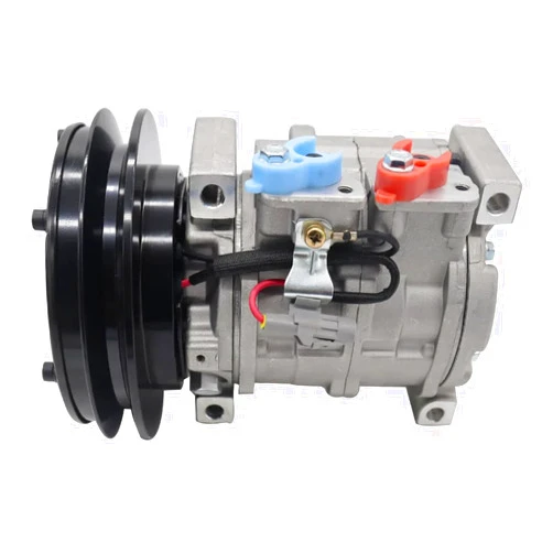 Youxiaho 1 Piece 152mm 1PK 24V 10S13C Air Conditioning Compressor Compatible with John Deere HITACHI Models OEM 4709228 4721999 4709228 ZX470-5G ZX470H-5G