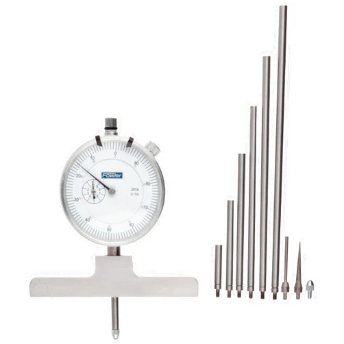 Fowler 52-125-006-1 X-Series Depth Gage with 0-22