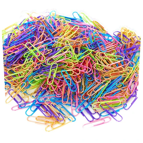 Ufmarine 240 Pcs Paper Clips Large, Paperclips 2 inch Colored for Office