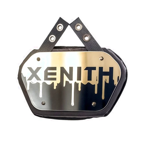 Xenith Elite Universal Football Back Plate- Lower Backplate for Shoulder Pads- Durable Adjustable Straps and High Impact Padding-Universal Fit for Youth and Varsity