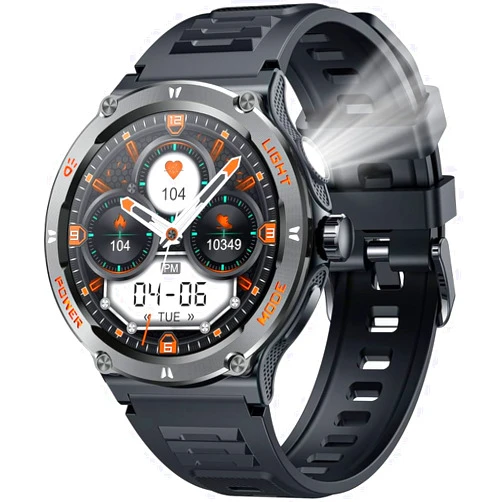 Kawtco Smartwatch Men Fitness Tracker Watch: Smart Watches 1.53